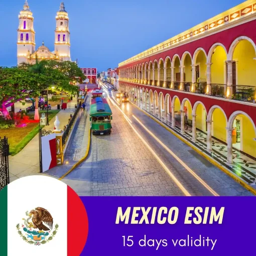 Mexico eSIM 15 Days