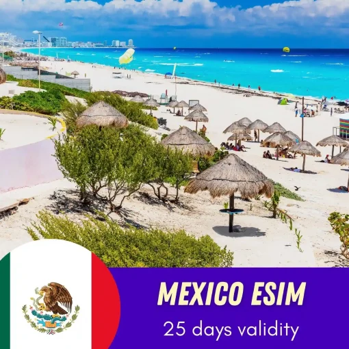 Mexico eSIM 25 Days